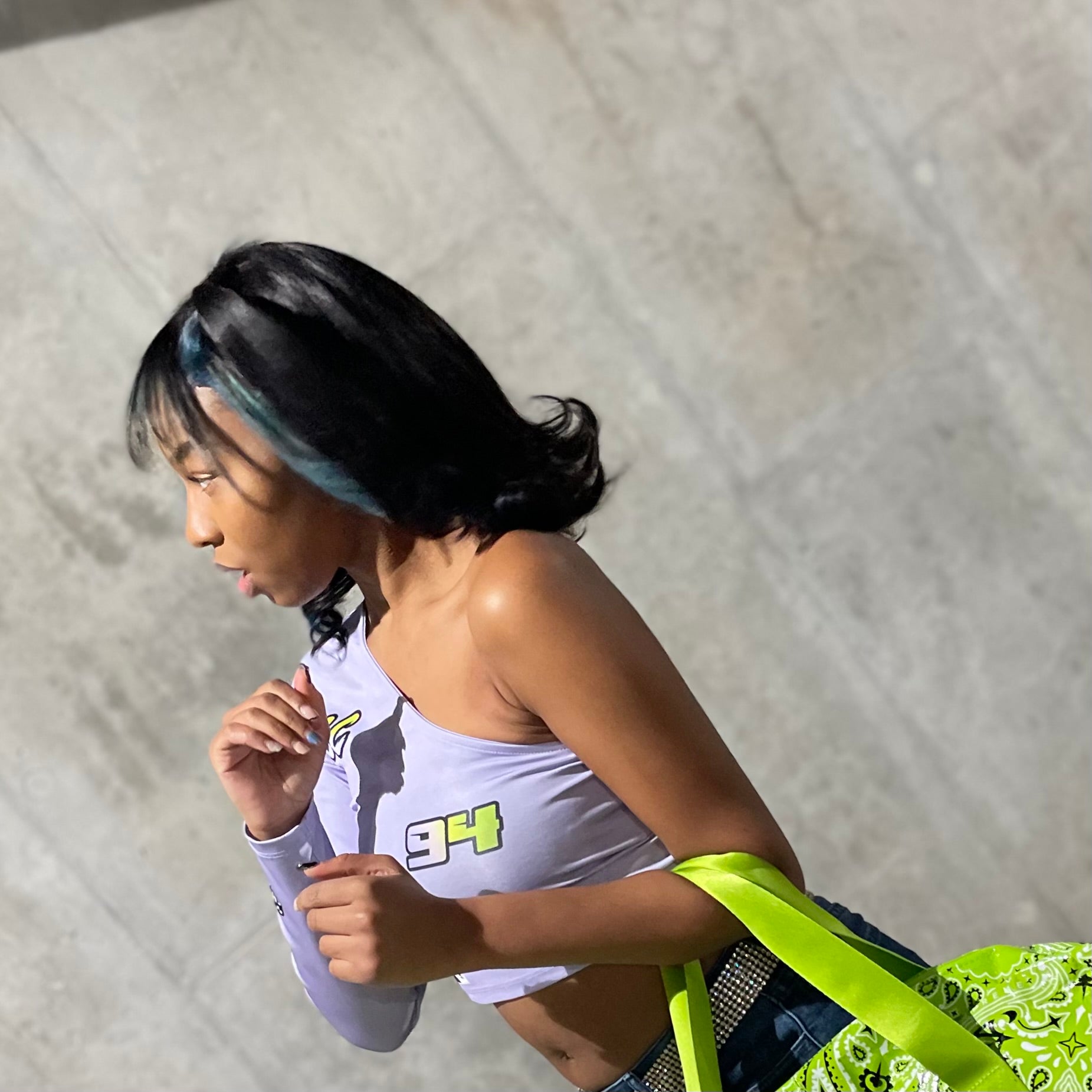 "Race Way" Top